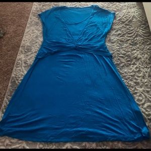 Blue dress